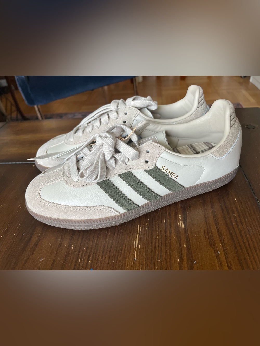adidas Samba OG in Brown / Wonder Quartz - Picture 6 of 8